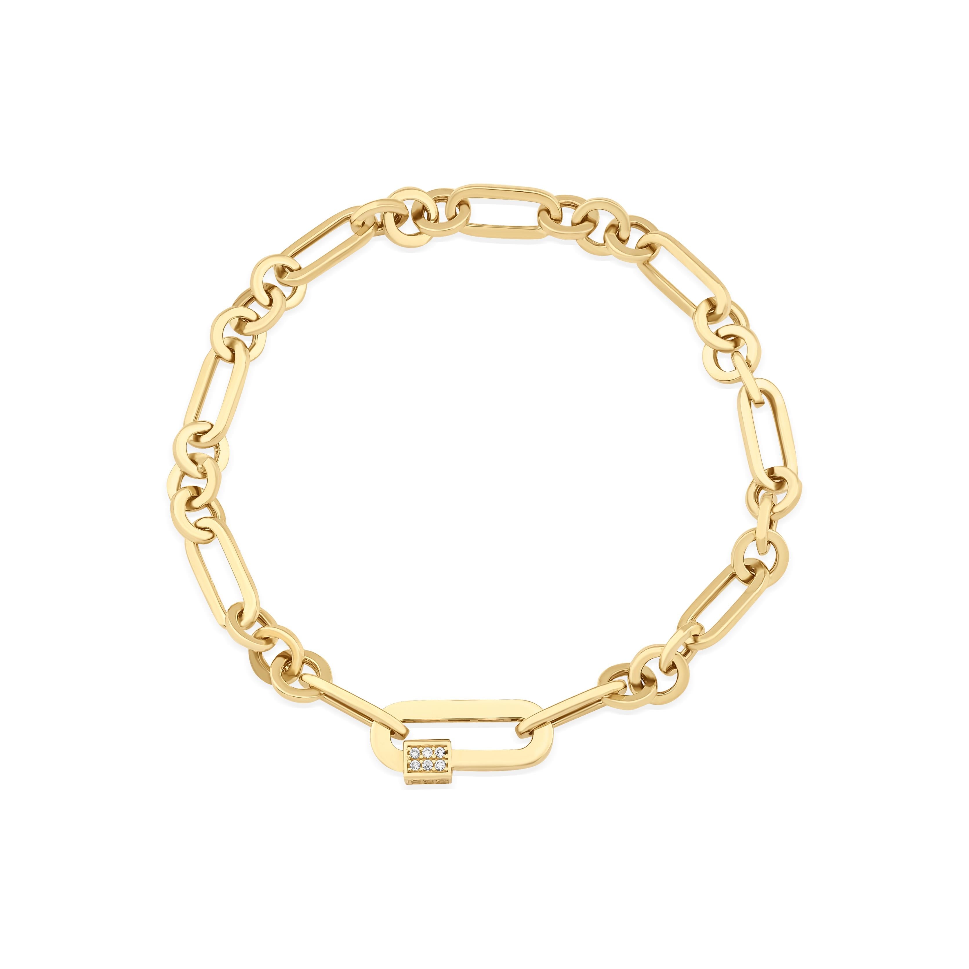 14 Ayar Charm Kilitli Set