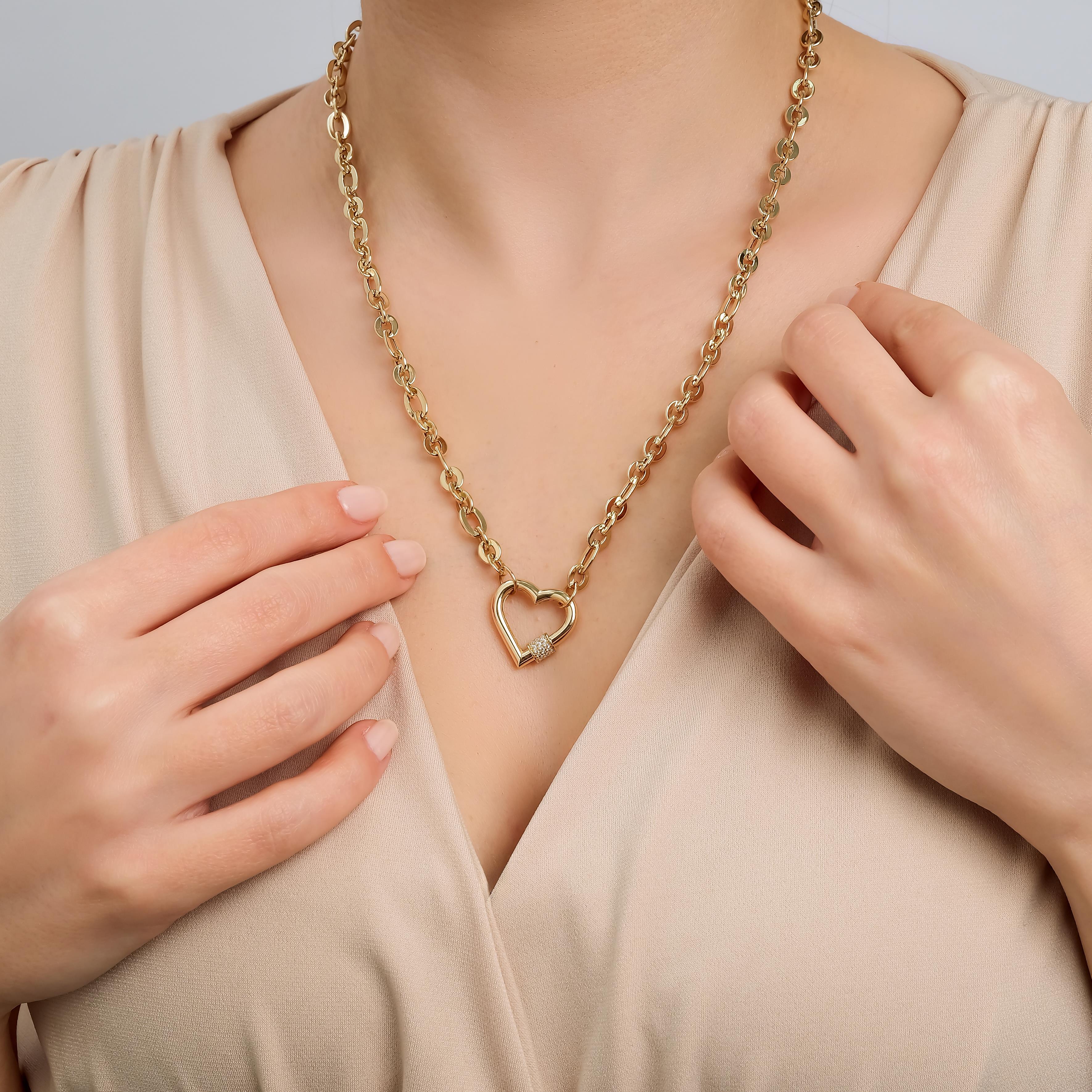 14 Ayar Charm Kilitli Set