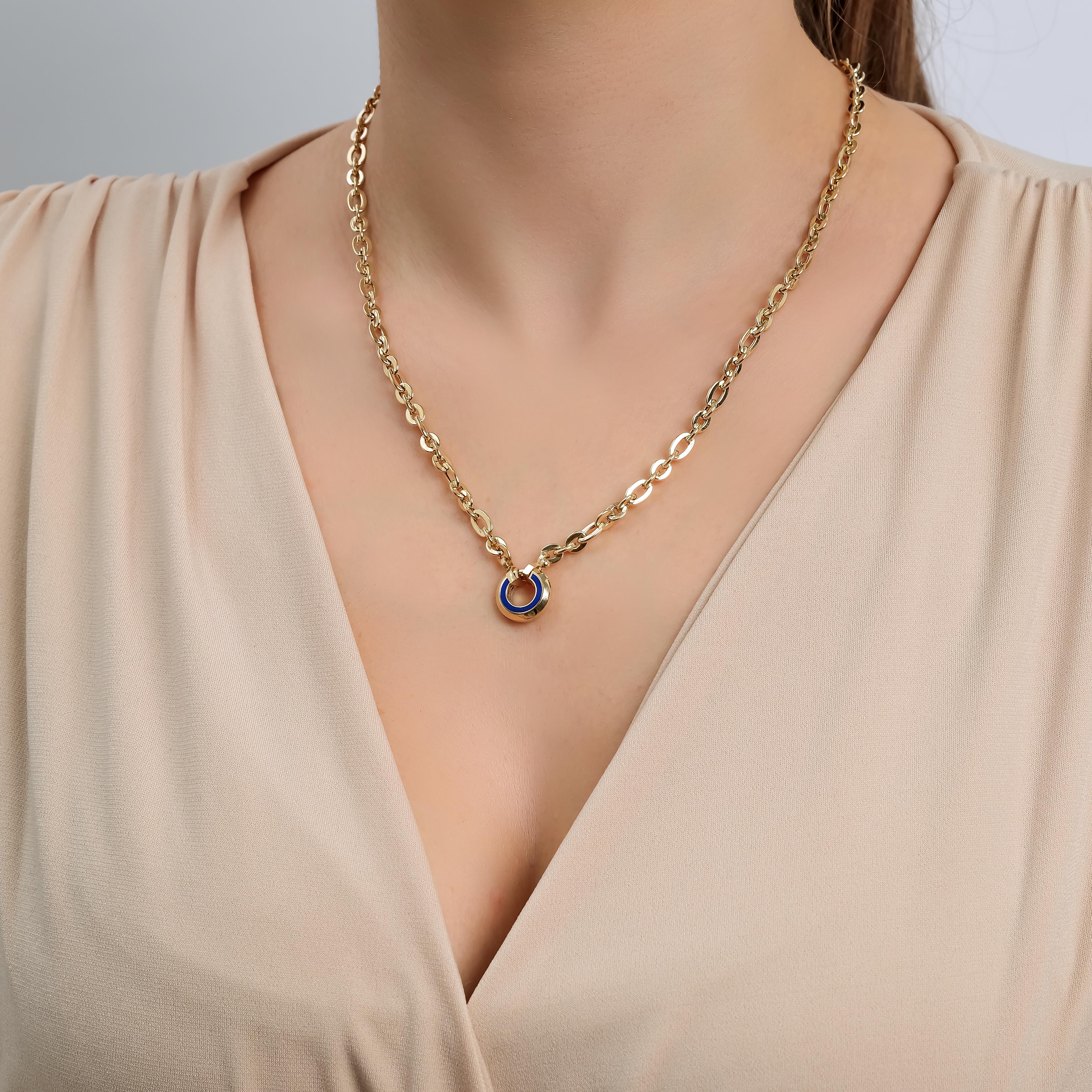 14 Ayar Charm Kilitli Set