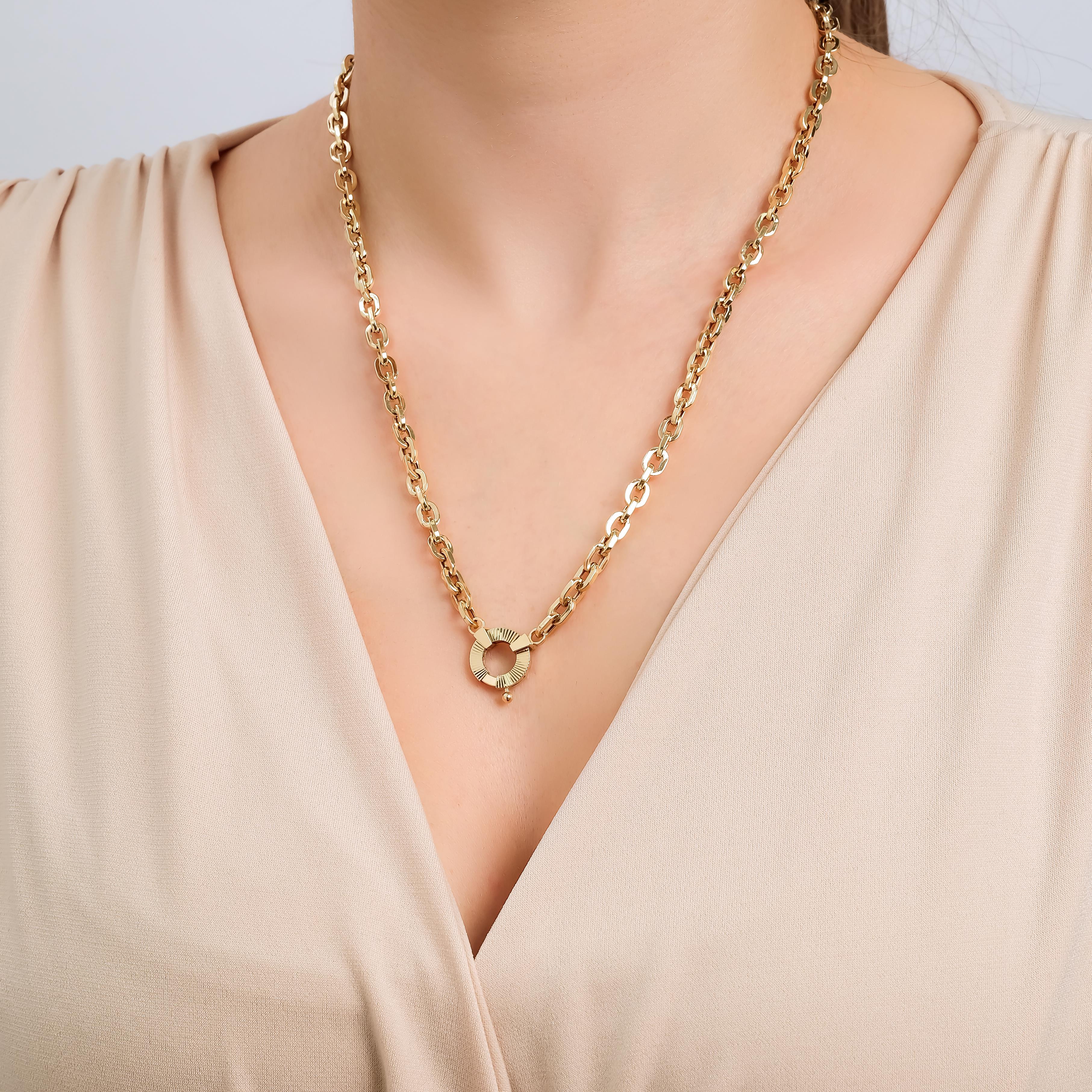14 Ayar Charm Kilitli Set