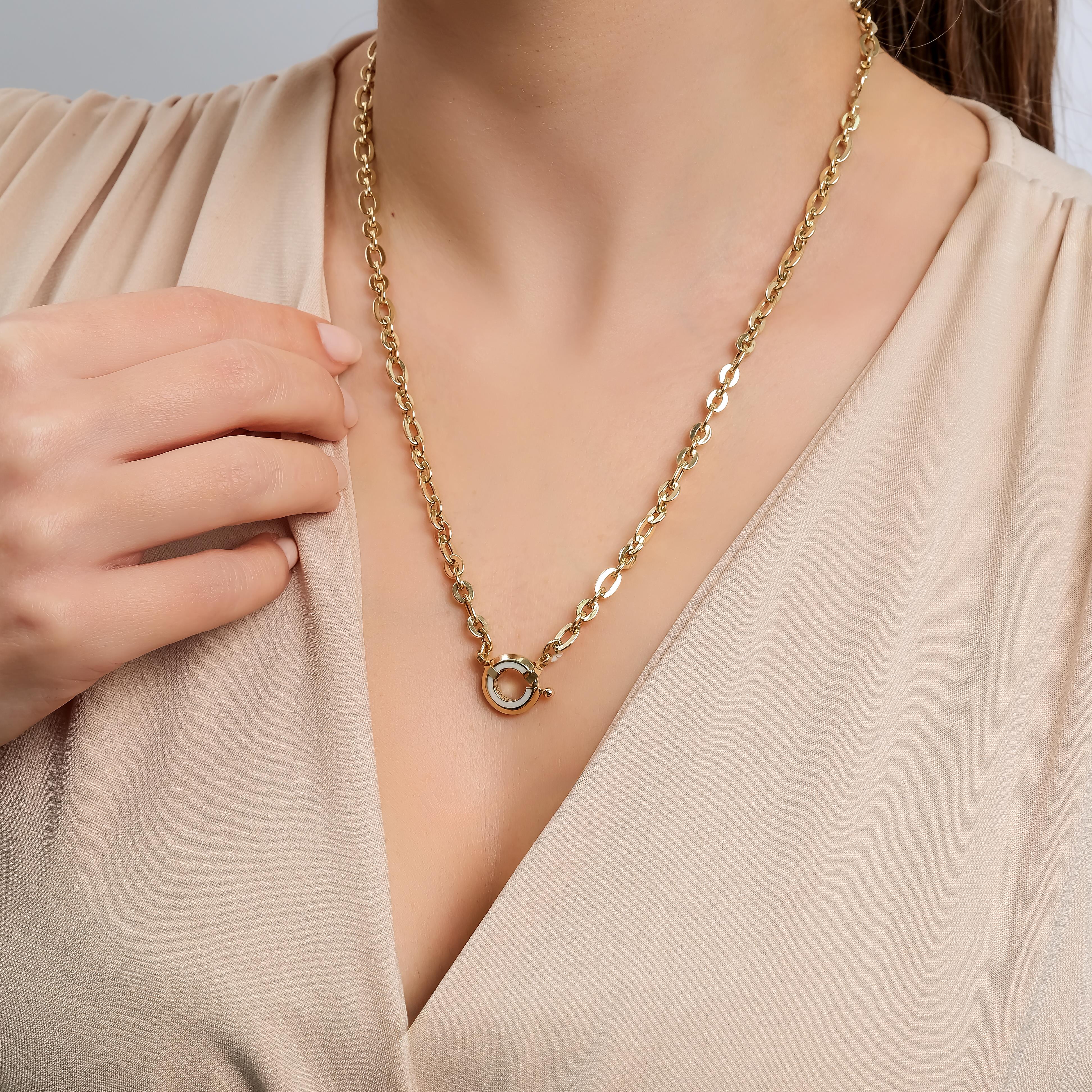 14 Ayar Charm Kilitli Set
