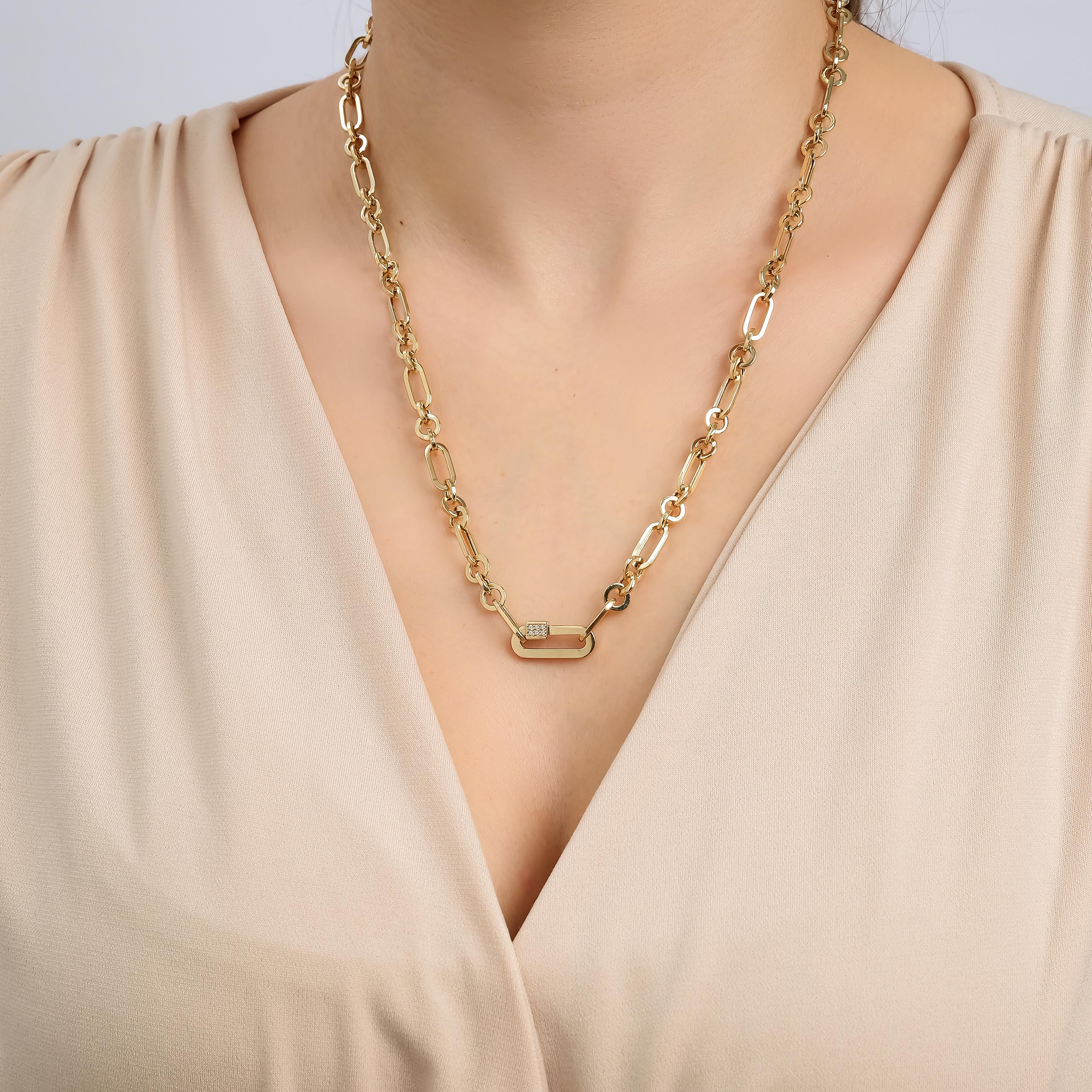 14 Ayar Charm Kilitli Set