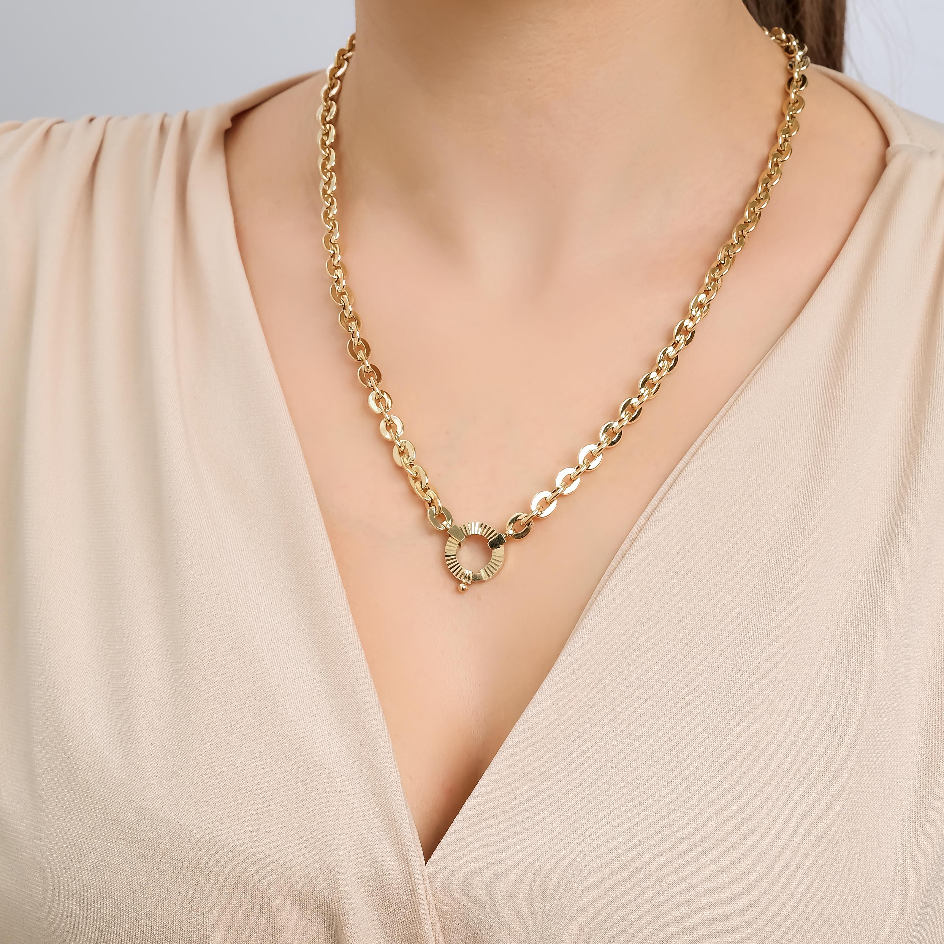 14 Ayar Charm Kolye
