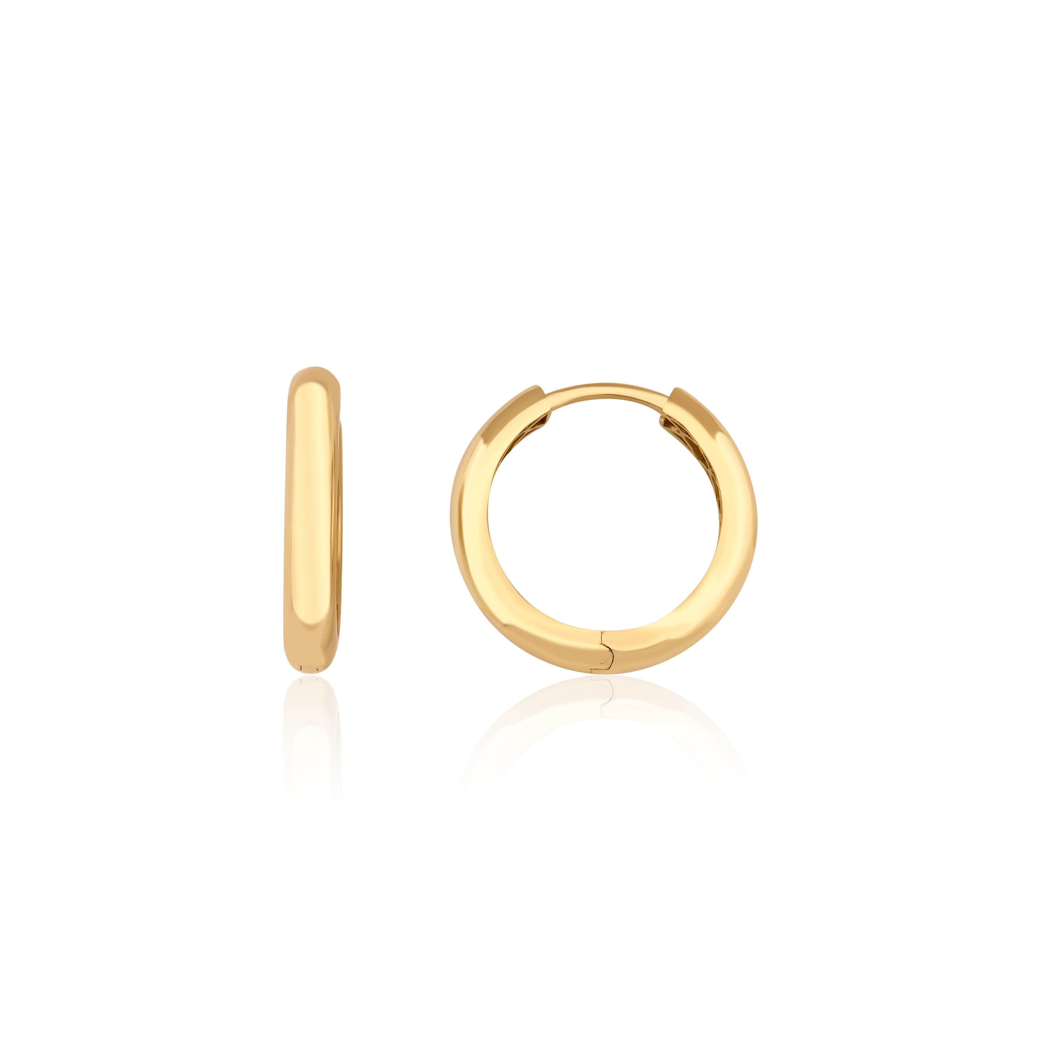 14 Ayar 20mm Halka Küpe